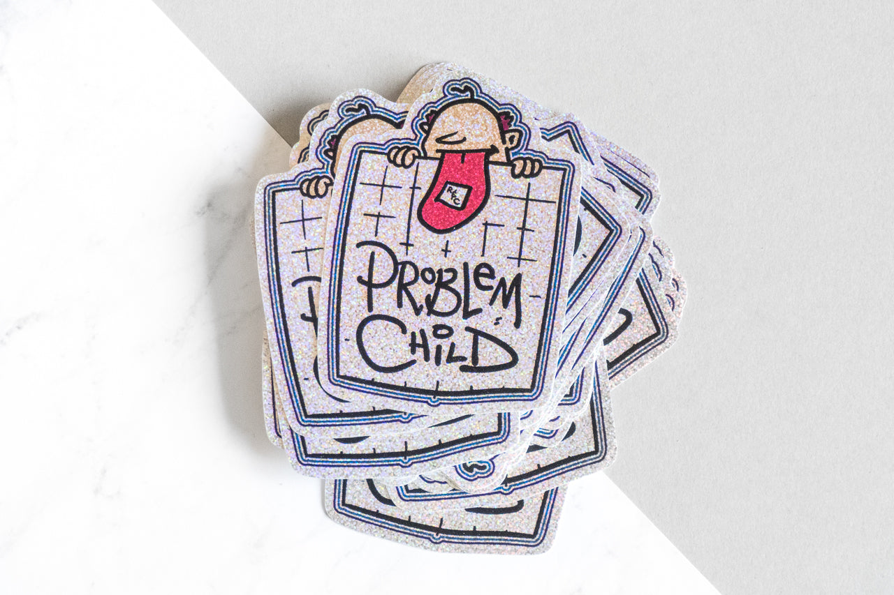 Problem Child Sticker – Rippers & Chillers
